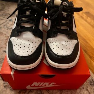 Nike Kids Black and White Sneakers